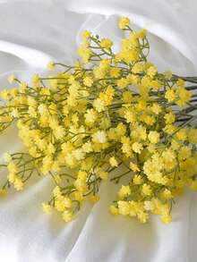 29cm White Artificial Baby's Breath Flowers, Plastic Fake Flowers, Bulk Artificial Baby's Breath Bouquet, Suitable For Home Decor, Tabletop Decor, DIY Flower Arrangement, Wedding And Party Decoration, Indoor And Outdoor Garden Decor, Weddings, Parties, Room Decoration - Multicolor - View 11