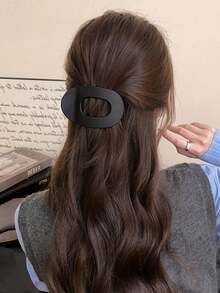 4 piezas/1 pieza Pinzas para el cabello de plástico ligero de 9,4 cm/3,7 pulgadas de color negro, blanco, caqui y marrón para mujeres. Accesorios de moda versátiles, elegantes y simples de un solo color, adecuados para salidas diarias, casual, fiesta, playa, viajes, peinado, lavado de cara, maquillaje, accesorio de vestir, pasador de cabello, barretas, accesorios de cabello blanco, accesorios negros, regalos, viajes, regalos para mujeres, artículos para el cabello, rellenos de calcetines, rellenos de calcetines para mujeres, regalos, rellenos de calcetines, regalos para mujeres, rellenos de calcetines para adultos, rellenos de calcetines para adultos, artículos para el cabello, accesorio de cabello de mayoría de edad, accesorios para el cabello, ideas de regalo para mujeres, rellenos de calcetines de belleza - Multicolor - Ver 3