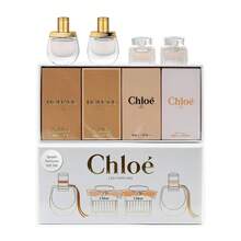 Chloé 4 Pcs Mini Set For Women(Nomade EDT 5ml*2+ Chole EDT 5ml+Chole EDP 5ml) Mini Set 0.17oz/5ml*4 - Perfume For Long Lasting Suitable For Birthday, Office, Gift, Daily Use - Multi Scents - View 3