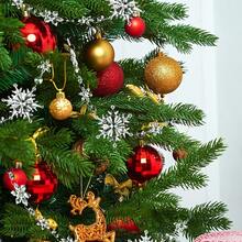 Ornement suspendu en flocon de neige transparent fait main, décorations de Noël en acrylique en forme de flocon de neige, ornements suspendus en cristal de flocon de neige faits à la main, convient pour le sapin de Noël, les mariages, les fêtes de Noël d'hiver