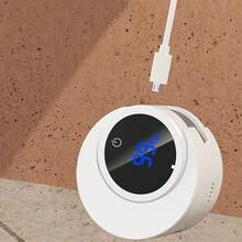 1 pieza Esterilizador de cepillo de dientes inteligente, Soporte de pared para cepillo de dientes, Dispositivo esterilizador de cepillo de dientes, Estante de almacenamiento de cepillo de dientes, Soporte de 2 ranuras para cepillo de dientes, Accesorio de baño, Decoración del hogar, Estante de secado de cepillo de dientes montado en la pared sin taladro