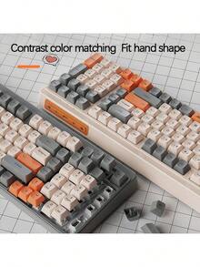 Acer Teclado multisistema OKW 222 para juegos y oficina: diseño resistente al agua, escritura cómoda y prolongada, teclas de acceso rápido, compacto y portátil, ideal para oficina y juegos, color gris. - Gris - Ver 4