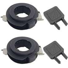 SAHENITEANA 2 adaptadores de Foco LED H7 con Adaptador H7 Llave de instalación H7 Soporte de retención H7 Soporte de Base - como en la foto - Ver 2