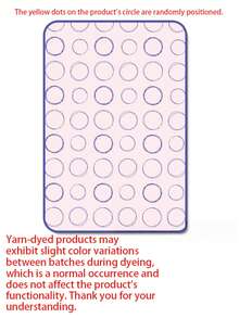 Waterproof, Non-Slip, Foldable Portable Ironing Mat – Heat-Resistant And High-Temperature Proof, Ideal For Travel And Home Use, Perfect For Winter Garment Care. - The Perfect Festive Gift (The Product Features Yellow Dots On Its Circular Surface, Which May Appear Less Distinct In Photographs. The Placement Of These Yellow Dots Is Randomly Distributed.)