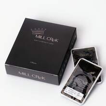 MILLCREEK Mill Creek 双镜片装年抛彩色隐形眼镜，采用软性材质，直径14.5毫米，适用于摄影、Cosplay、节庆活动等场景。 - 淺藍色 - 查看 9