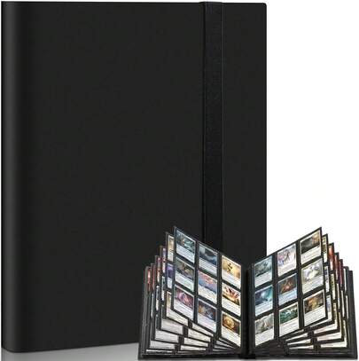 Trading Cards Album Folder 360 Pockets Card Binder Holder Game Card Sleeves Case