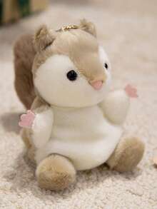 1pc Forest Animal Plush Pendant, Girls Bag Charm, Holiday Small Gift - Multicolor - View 2