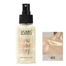 Ushas, Highlighting Facial Features, Body, Cheeks, Collarbones, Brightening Makeup, Shimmering Cosmetics, Long-Lasting Luster, Essential For Holidays And Parties - Nhiều màu - Xem 11