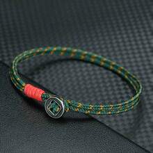 新款A级幸运绳手链 男士2毫米细绳布艺友谊饰品 情人节 - 男士極簡手繩 - 查看 15