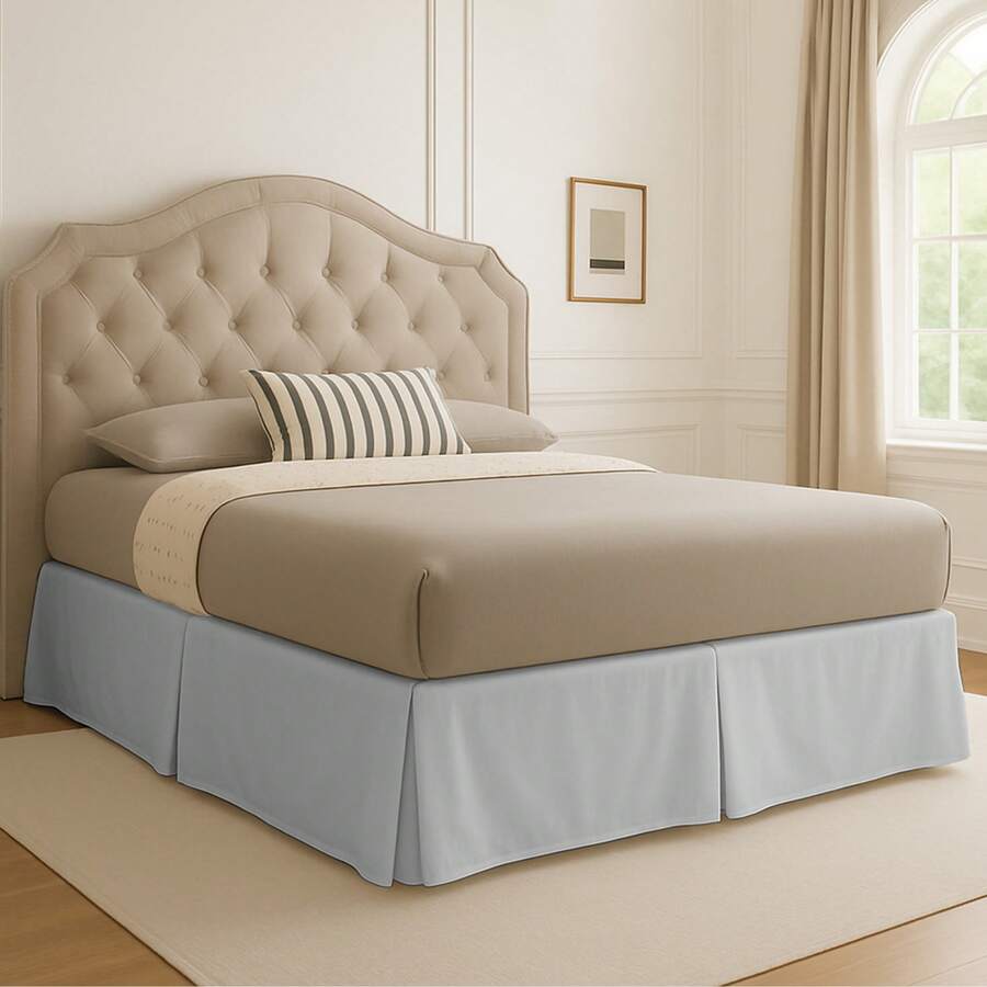 1Pc Mattress Protector - Lux Decor Bamboo Waterproof Noiseless Soft Cooling Comfortable Breathable Cover With Deep Pocket Up To 16 Inches – Gentle Fit, Easy Care – Back To School, Graduation Gifts, Home Decor-Summer Turn Up, SUmmer Pick1Pc Lux Decor Terry Cloth Waterproof Mattress Protector – Hypoallergenic Noiseless Bed Cover With Breathable Fabric – Protects Against Spills, Stains & Allergens – Fits Upto 16 Inches Deep Pocket – Back To School, Graduation Gifts, Home Decor, Spring Cleaning Essential, Valentine's Day Home Refresh, Allergy Protection, Spill Guard, Bed Bug Barrier, Easy Fit Design, Machine Washable, Durable Cover, Long-Lasting Protection, Kid-Friendly, Pet-Friendly Bedding, Daily Comfort, Home Basic, Family Use - Xám - Xem 1