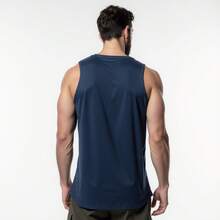 Kit 04 Men's Dry Fit Sports Fitness Tank Top Quick Dry Gym Training Breathable - Black White Blue Burgundy - View 4