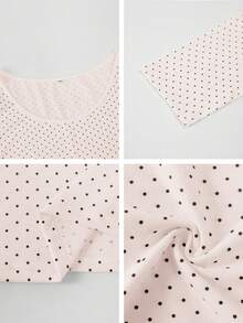 Áo thun dài tay in họa tiết phong cách thường ngày Nora Noon dành cho nữ, thích hợp phối cùng áo thun in hình, áo trắng, dự tiệc, sinh nhật và các ngày lễ. - Hồng - Xem 11