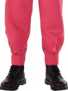 Men's Pink Squid Soldier Halloween Costume | Adult Military Cosplay Outfit With Tentacle Details, Horror Theme Party Uniform | Medium Size Breathable Fabric For Role Play, Comic Con & Halloween Events