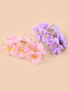 1pc Women's Camellia Flower Hair Clip, Fashion Sweet Versatile Elegant Charming Cute Hair Accessory For Daily, Commute, Party, Wedding, Vacation, Gift Fall Hair Claw Autumn Claw Clips Hair Clutch Clips For Hair Winter Hair Accessories For Women