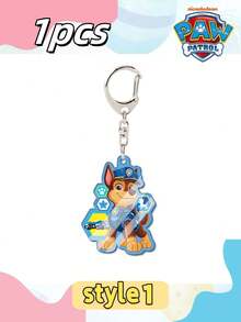 Paw Patrol 1pc Woof Team Cartoon Pendant Backpack Clothing Hanger Cartoon Keychain Holiday Party Decoration Hanger The Best Holiday Gift For Good Friends, Party Atmosphere Decoration, Perfect Party Decoration, Home Decoration Ornaments,