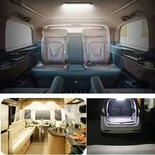 USB 可充电无线 LED 橱柜灯，智能传感器，无需插座，便携且易于安装，磁条灯，适用于走廊、楼梯、床边、衣柜、厨房 - 白色外殼 - 查看 8