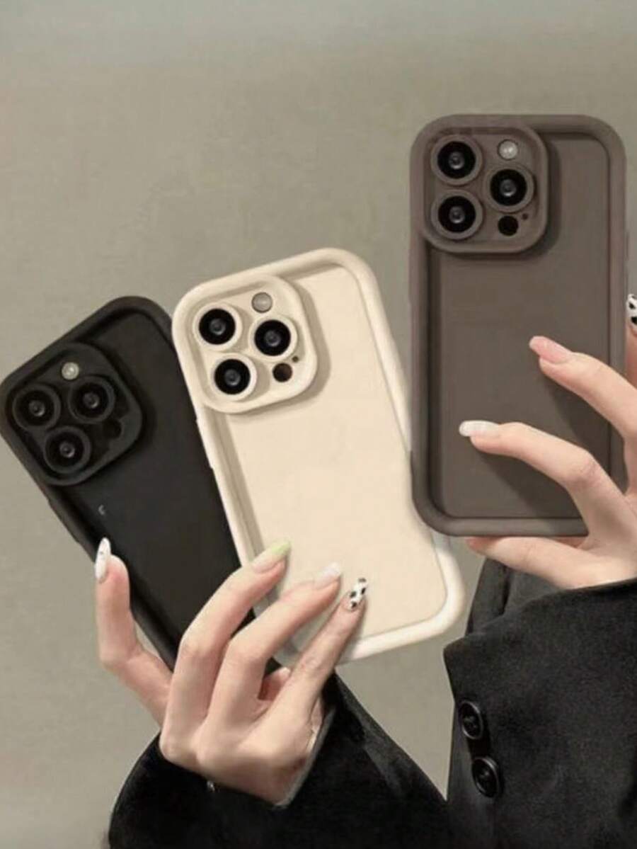 3 件柔软哑光手机壳适用于 15 Pro Max/16 Pro Max/16 Pro/14 Pro Max/14 Pro/13 Pro Max/ 16、17、17 Pro、17 Pro Max、Galaxy、A54/A55/S22 Ultra/S23 Ultra/S24 Ultra/13C/12C/X7B/X8B/S25/S25 Plus/S25 Ultra - 彩色 - 查看 1