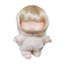 Novo Conjunto de Perucas de Boneca de 15-17cm de 1st/2nd/3rd Geração, Penteado Bobo Fofo, Adequado para Fantasia de Boneca , Festa, Festival, Styling de Feriado