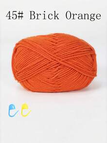 1/3包 50克 4股钩针线，带记号扣的钩针线，初学者钩针套装，多包装编织线，优质腈纶线，柔软钩针线，DIY工艺品，围巾（配饰颜色随机）