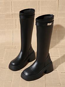2025 New Summer/Early Autumn/Autumn/Spring Women's Boots, Mid-Calf/Knee-High Rider Boots, Wide Leg Opening,Party