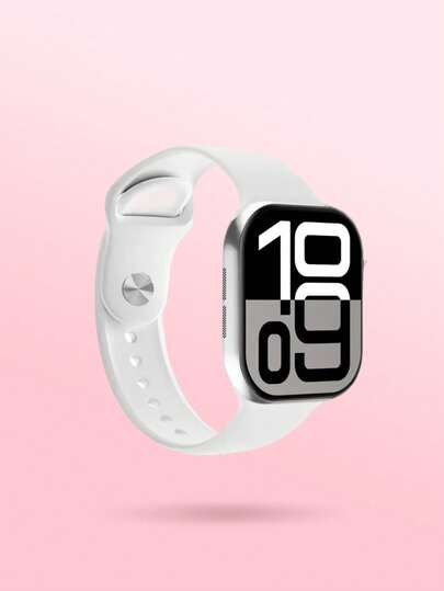 Microwear Smartwatch para mujeres y hombres/Reloj deportivo con personalización de fondo de pantalla y control de música/Recordatorio de mensajes de aplicaciones sociales/Recordatorio de llamadas entrantes/Recordatorio de mensajes/Frecuencia cardíaca/Múltiples ejercicios/Recordatorio de alarma/Recordatorio de sedentarismo/Encontrar teléfono móvil/Reproducción de música/Cronómetro/Podómetro/Distancia/Calorías/Monitoreo de sueño/Monitoreo de frecuencia cardíaca/Presión arterial/Oxígeno en sangre/Búsqueda de dispositivo/Cambio de idioma/Levantar la mano para iluminar la pantalla