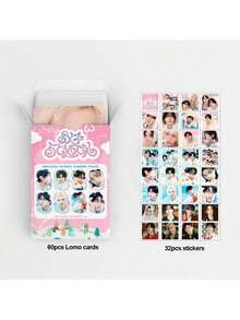 92pcs Banpresto 60 High-Definition Photo Cards + 32 Stickers, Lemo Cards, Card Collection, Fan Collectibles, Souvenirs, Movie Fan Merchandise, Christmas Gift - Multicolor - View 12