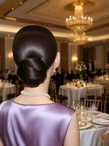 4-Inch Elastic Hair Clip Synthetic Wig, High-Temperature Fiber Material, Suitable For All Hair Types, Secure Wear, Elegant Hairstyle For Women, Suitable For Daily Wear And Occasions