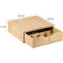 Coffee Capsule Storage Box - Natural - View 3