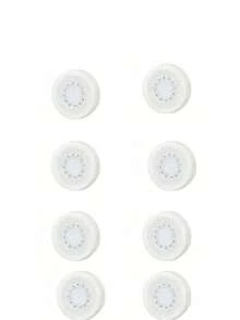 10 piezas Soporte magnético para control remoto, Gancho magnético para control remoto sin adhesivo, Organizador de montaje en pared para superficies planas - Compatible con TV, AC y otros controles, Para almacenamiento de suministros de oficina en el hogar y la escuela