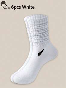 40 pièces/30 pièces/24 pièces Chaussettes de sport confortables unisexes, convenant aux sports et à l'entraînement, chaussettes longues pour femmes, port décontracté et professionnel, antibactériennes, douces, noires et blanches, résistantes aux odeurs, absorbantes, douces et légères, convenant à l'automne/hiver, 20 pièces/10 pièces/8 pièces/6 pièces/4 pièces/2 pièces