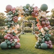 Ballon Girlanden Bogen Set, Meerjungfrau Themen Party Dekorationen, Geburtstags Party Dekorationen, Weihnachts Dekorationen, Heim Dekorationen, Klassenzimmer Dekorationen, Hintergrund Layouts, Innen Dekorationen, Party Dekorations Zubehör - Verschiedenfarbig - Übersicht 6