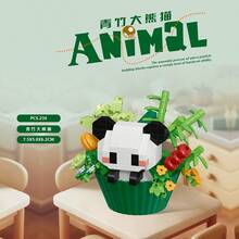 Bộ đồ chơi lắp ráp hình động vật và cây trồng trong chậu Kawaii Decorations Đồ chơi giáo dục trẻ em Khối siêu nhỏ Đồ chơi lắp ráp thú cưng Quà tặng Giáng sinh/Quà tặng năm mới/Quà tặng sinh nhật, Đồ trang trí để bàn - Nhiều màu - Xem 23