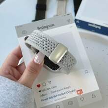 1pc Simple Woven Nylon Watch Band Compatible With Apple Watch 38mm 40mm 41mm 42mm 44mm 45mm 49mm, Fashionable Unisex Strap For Apple Watch Series Ultra 2 SE 9 8 7 SE 6 5 4 3 2, Colorful Apple Watch Bands