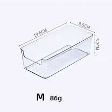 1pc Clear Drawer Storage Box For Desk Organization - For Small Compartment Storage Box - Stackable And Mix & Match - Sorting And Categorizing Box Back To School