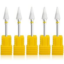 Bộ 5 hoặc 10 dụng cụ cắt gốm, mũi khoan móng, dụng cụ mài móng gel, dụng cụ loại bỏ lớp biểu bì, bộ giũa móng điện, phụ kiện - Nhiều màu - Xem 26