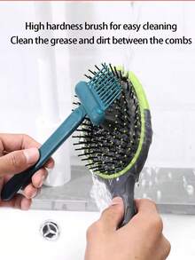 1pc Cushion Brush, Air Cushion Brush, Cleaning Brush, Cleaning Tool, Massage Brush, Curling Brush, Cleaning Device - Multicolor - View 1