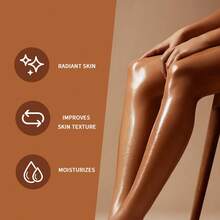 lakerain 200ml Lakerain Cocoa Butter Glossy Body Oil, Moisturizing And Nourishing Cocoa Body Gel Oil