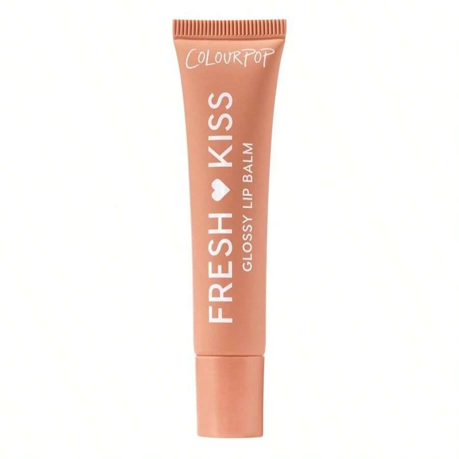 ColourPop Fresh Kiss Glossy Lip Balm - Hydrating Lip Care Enriched With Peptides, Hyaluronic Acid, Shea Butter &Amp; Vitamin E For An Ultra-Cushiony Formula - Caramel Latte (0.49 Oz) - MàuA - Xem 1
