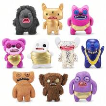 Spin Master Spin Master 9英寸毛绒玩偶，黄金挖掘者系列，官方搞笑丑陋怪物，柔软毛绒收藏可爱玩偶，独特牙齿怪物，送给孩子和成人的完美礼物 - Greedy Grinner - 查看 4