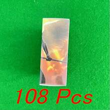 RDMERY 108pcs Kartu Inti Hitam P9 Dual Land Fetch Land Shock Lands Kartu Proxy - Kuning - View 6
