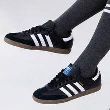 Adidas Originals SAMBA OG 复古休闲运动鞋，男女款，2026 新款低帮运动鞋，B75807