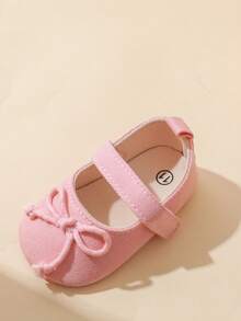 Zapatos para primeros pasos de bebé de 0 a 1 año, zapatos de bebé con lazo y cordones