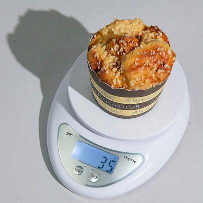 1pc, Kitchen Scale, Food Scale, Kitchen Weighing Scale, Accurate Kitchen Scale, Portable Digital Scale, Coffee Electronic Scale, Kitchen LED Electronic Scales For Kitchen, Baking Scale, Kitchen Accessories, Baking Tools, Kitchen Stuff