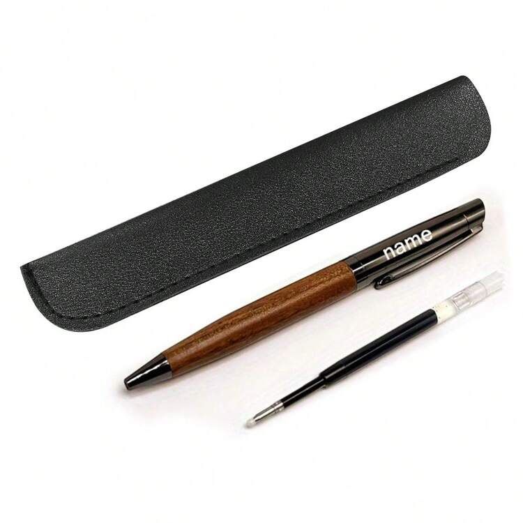 Bộ bút bi cao cấp với bao da nhân tạo mềm và ruột thay thế - ngòi trung bình 0.5mm, xoay thu hồi, có thể khắc tùy chỉnh - lý tưởng làm quà tặng doanh nghiệp, đồ dùng học tập, cho trường học, cho giáo viên, cho văn phòng, cho bé trai và bé gái - Nhiều màu - Xem 9