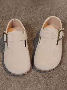 1 双男女款时尚平底鞋，防滑，适合婴儿、幼儿、女孩，春秋季 - 米色 - 查看 7