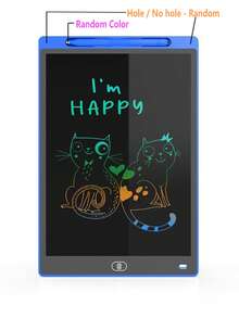 8.5-Inch Drawing Board, Home Use Digital LCD Writing Tablet, Erasable Blackboard, Electronic Drawing Board, Writing Pad For Kids Educational Painting Toy, 8.5-Inch Birthday Gift, Smart Mini Blackboard Writing Pad