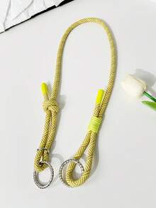 1pc Adjustable Nylon Minimalist Double Ring Strap Versatile Women Shoulder Strap For Tote Bag Y2K