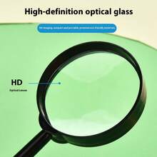 60mm Squishy Colorful Magnifying Glass - Handheld Plastic Magnifier, Educational Toy, Romantic Couple Game, Cat Gift, Unisex Party Game, Birthday/Holiday Gift - Multicolor - View 6