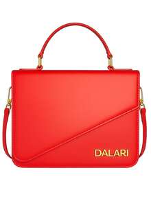 Women Clutches - 紅色 - 查看 1