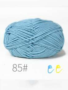 1/3包 50克 4股钩针线，带记号扣的钩针线，初学者钩针套装，多包装编织线，优质腈纶线，柔软钩针线，DIY工艺品，围巾（配饰颜色随机）